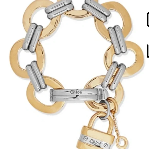 Chloe Gold and Silver Bracelet